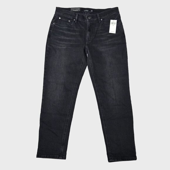 Lauren Ralph Lauren Relaxed Tapered Ankle Jeans Empire Black Wash NWT - Picture 5 of 13